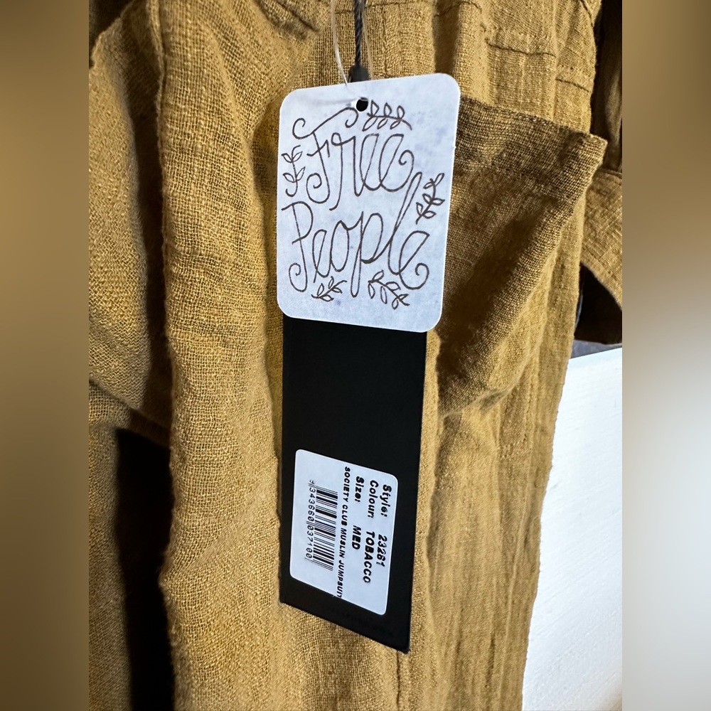 NWT Free People One Teaspoon Embroidered Jumpsuit - Picture 5 of 7